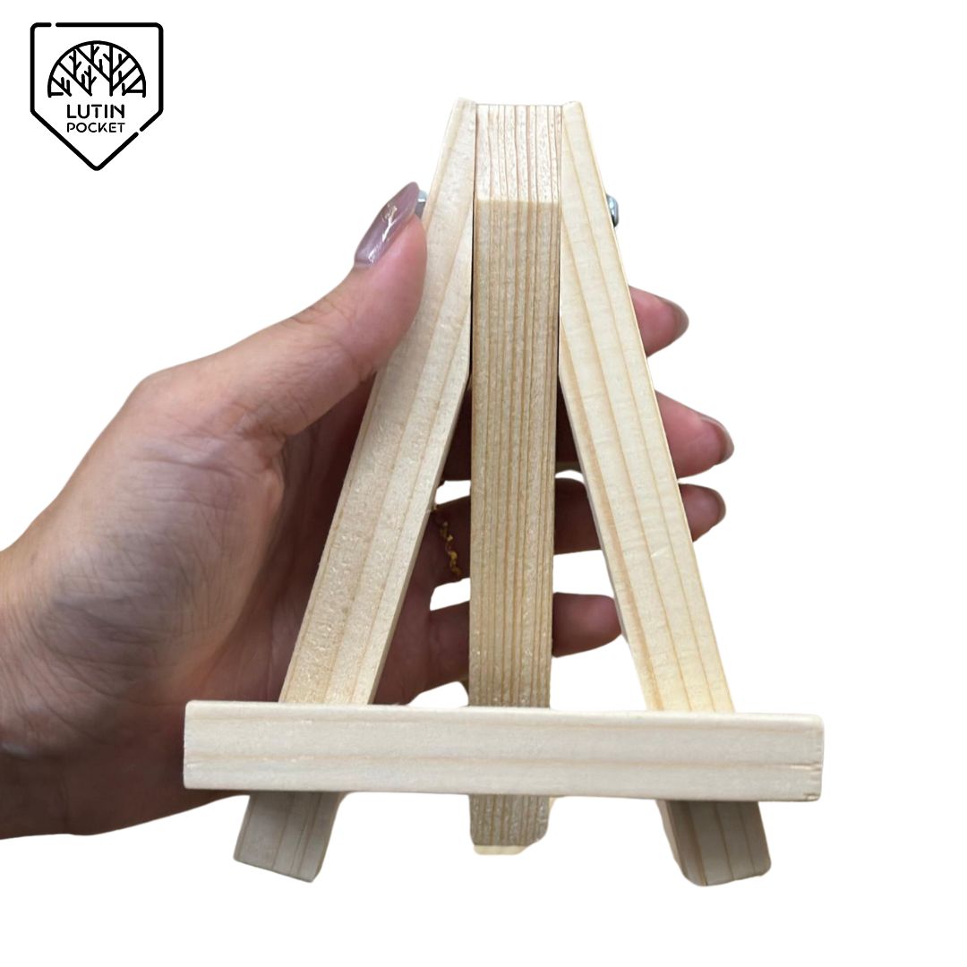 Gift Set #2 - Wooden Coaster, Portable Stand Small - Image 5