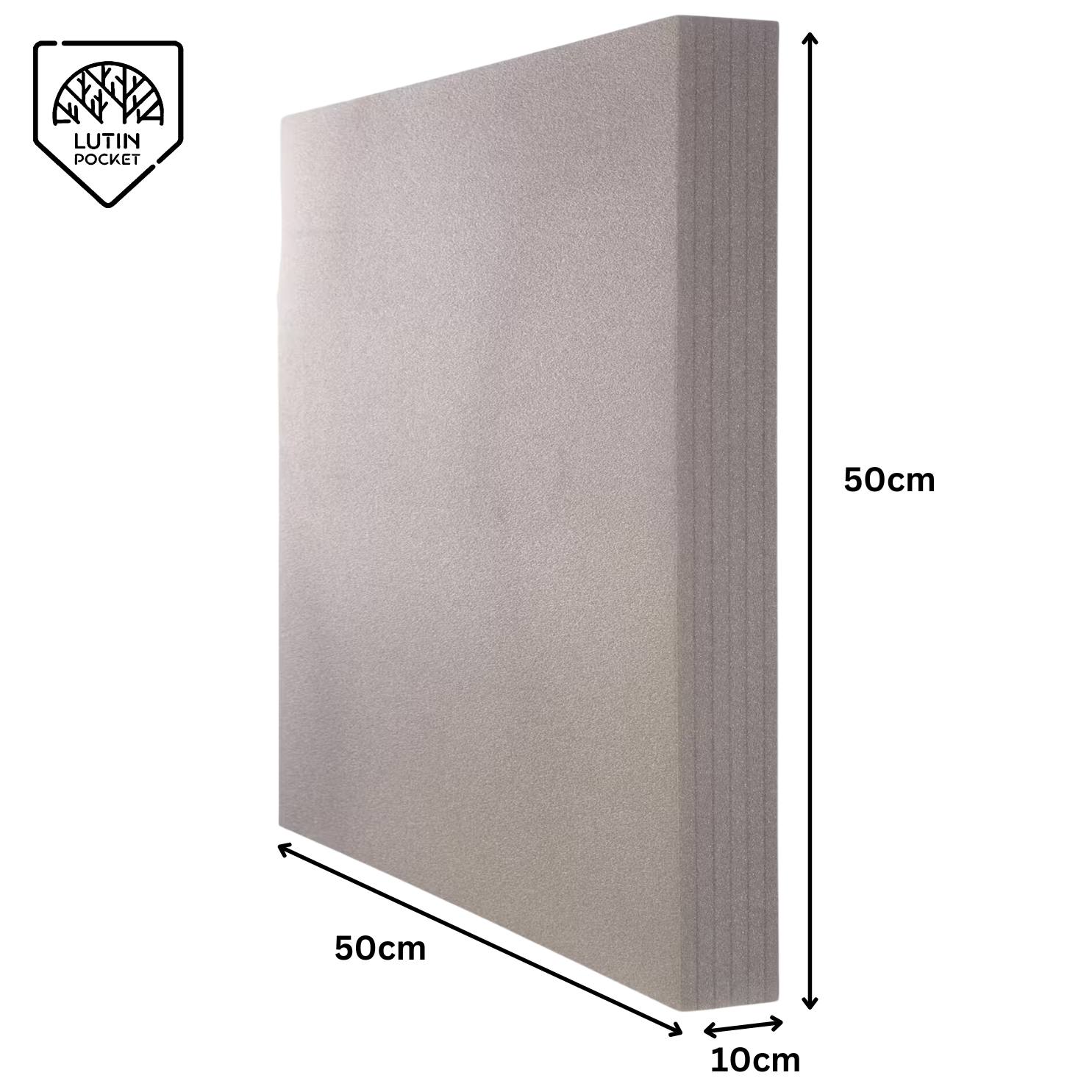 Archery Target PE Foam Board - 50cm x 50cm x10cm - Image 2