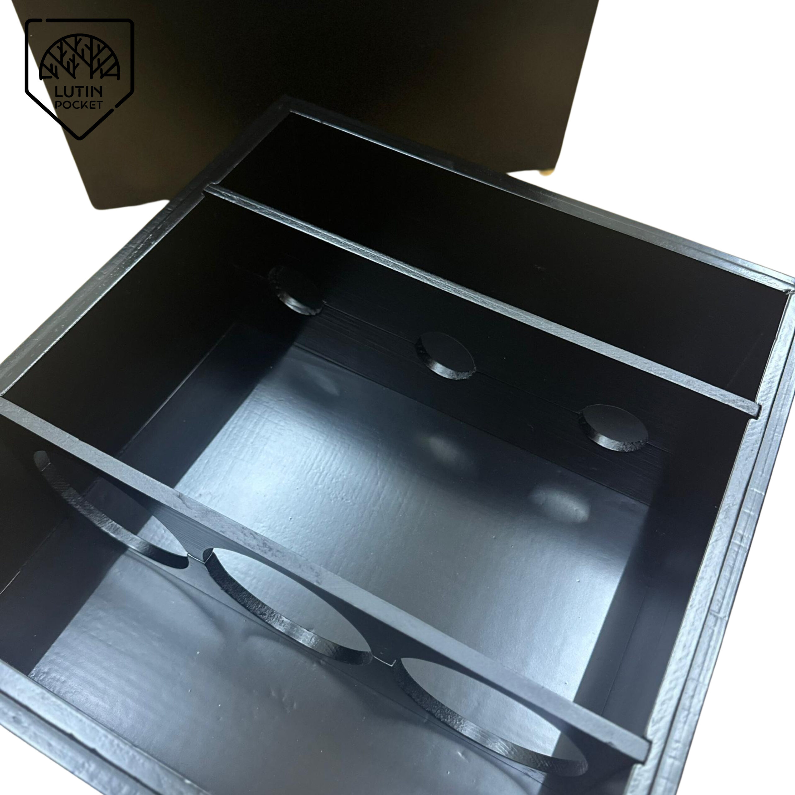 Premium Triple Wooden Wine Box - Image 2